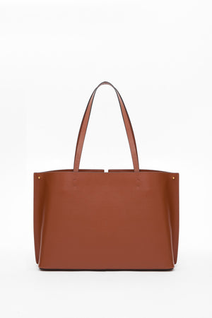 BORSA PICCOLA SHOPPING FILL ME IN VITELLO