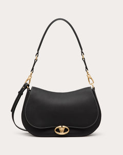 Borsa A Spalla Media VALENTINOentino Garavani OhVALENTINO In Vitello Nappato