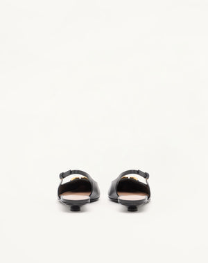 BALLERINA SLINGBACK VLOGO THE BOLD EDITION IN VITELLO 20MM