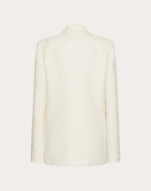 Blazer In Crepe Couture Toile Iconographe 