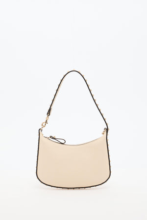 MINI HOBO ROCKSTUD IN VITELLO GRANATO