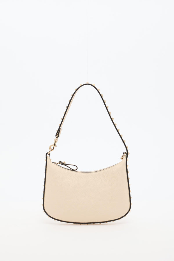 MINI HOBO ROCKSTUD IN VITELLO GRANATO