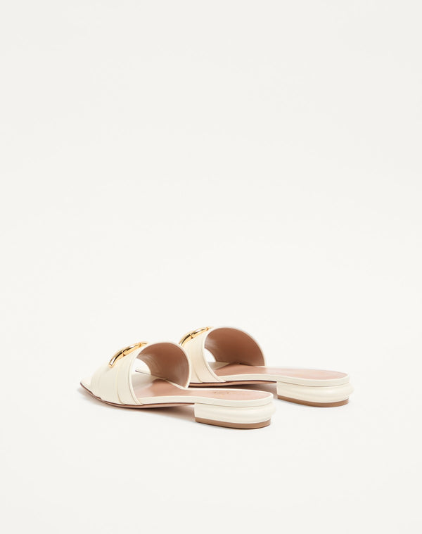 Sandalo Slide Vlogo The Bold Edition In Vitello 20Mm