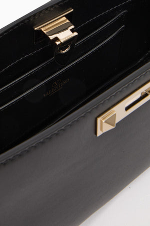 BORSA PICCOLA A TRACOLLA ROCKSTUD FIERCE IN VITELLO