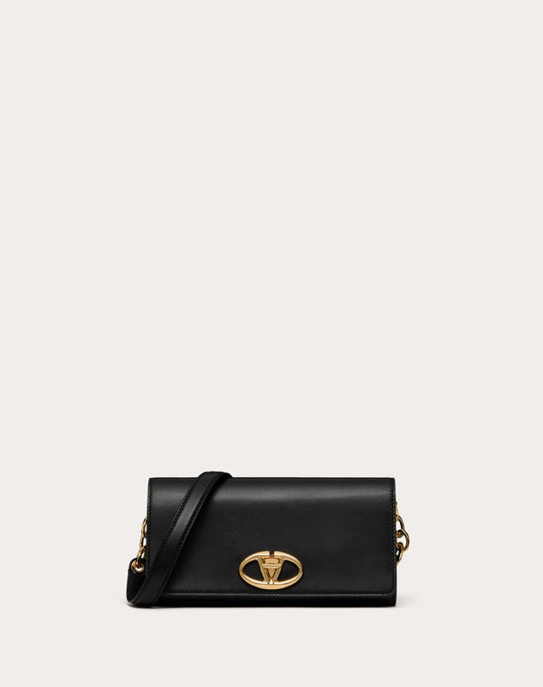 Portafoglio Con Tracolla Vlogo The Bold Edition In Nappa