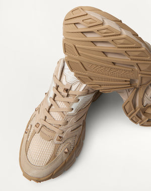 Sneaker Low-Top Ms-2960 In Tessuto E Crosta