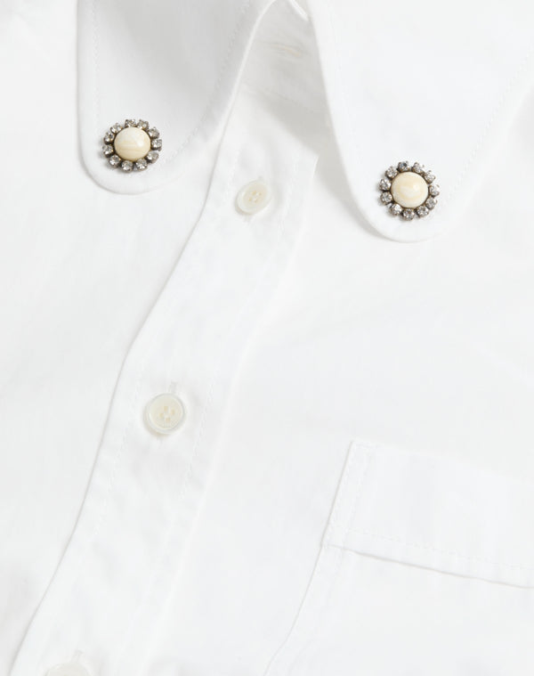 Camicia In Cotton Popeline 