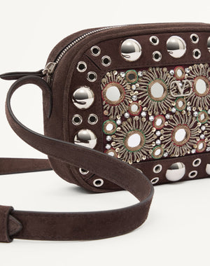 Borsa A Tracolla Piccola Valentino Garavani Nellcôte Ricamata