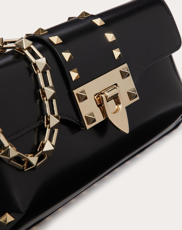 BORSA A SPALLA ROCKSTUD IN VITELLO