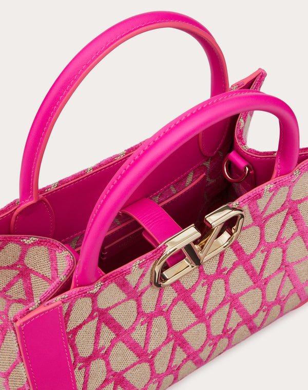 Borsa Piccola A Mano Vlogo Signature Toile Iconographe