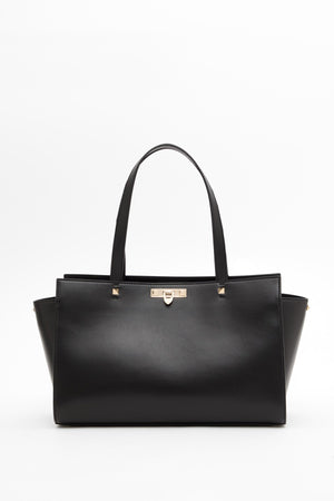 BORSA GRANDE ROCKSTUD FIERCE IN VITELLO