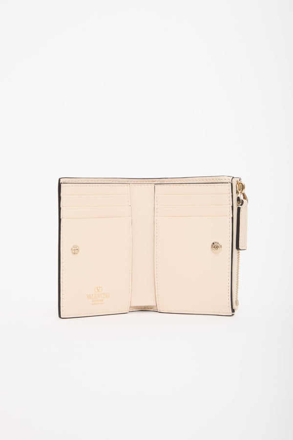 PORTAFOGLIO COMPATTO VLOGO WALK IN VITELLO