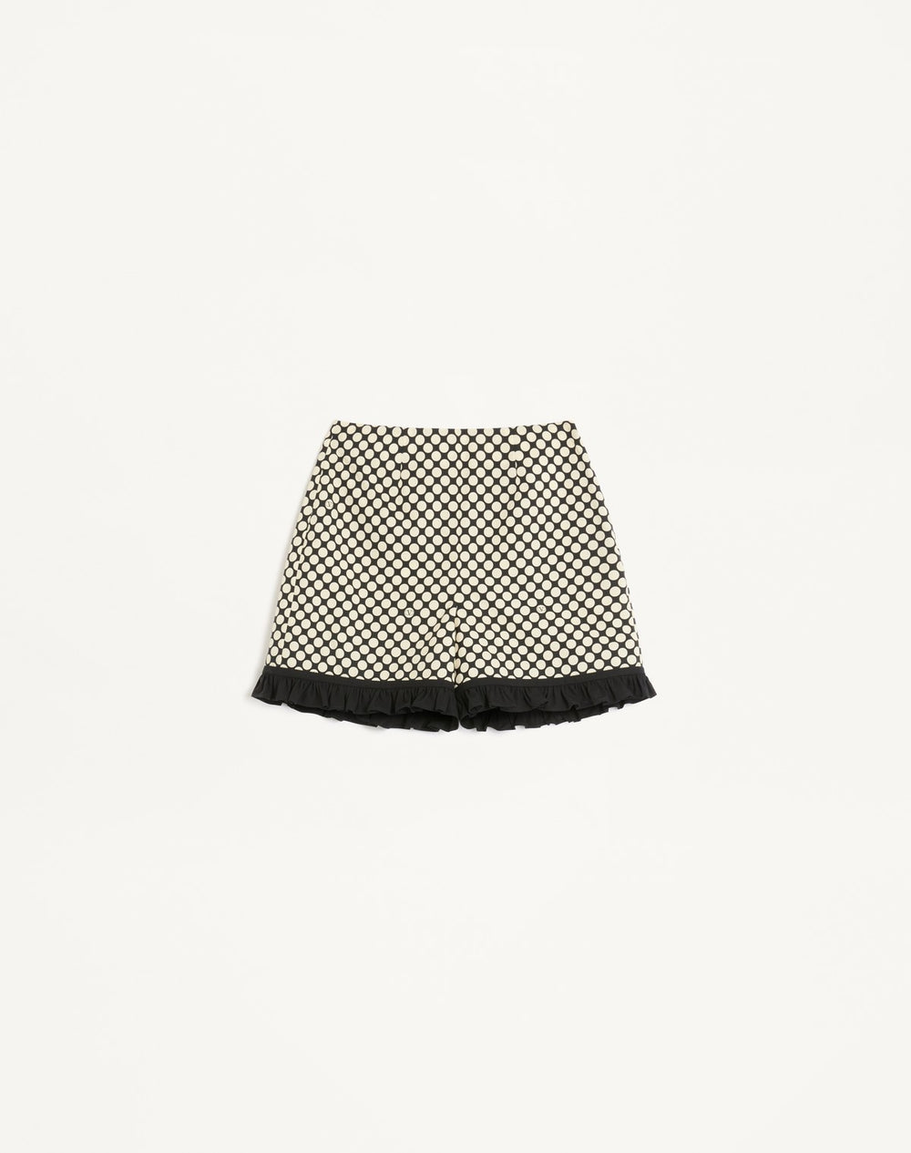 Shorts In Popeline Stampa Plus De Pois