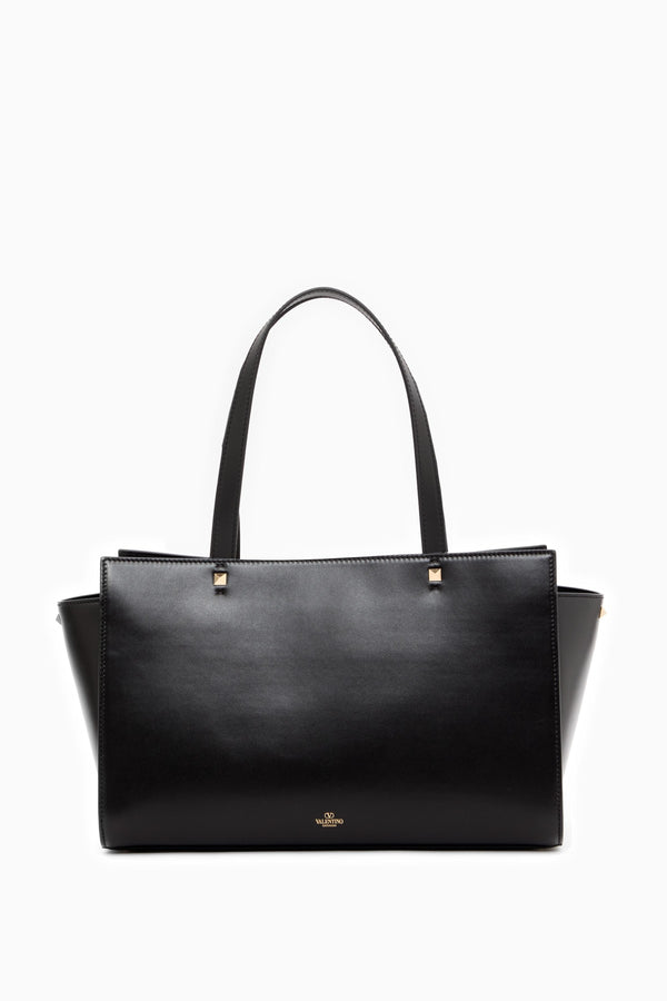 BORSA GRANDE ROCKSTUD FIERCE IN VITELLO