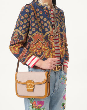 Giacca In Gabardine Paisley Medaglioni Voyage Imaginaire 