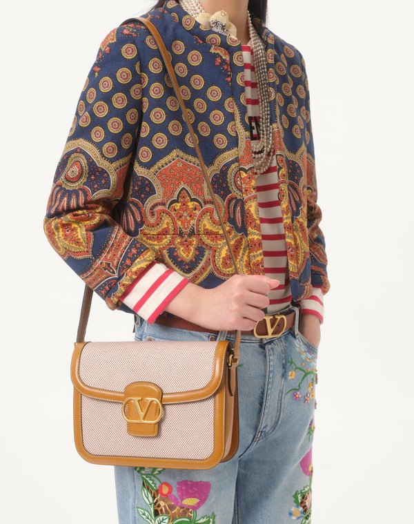 Giacca In Gabardine Paisley Medaglioni Voyage Imaginaire 