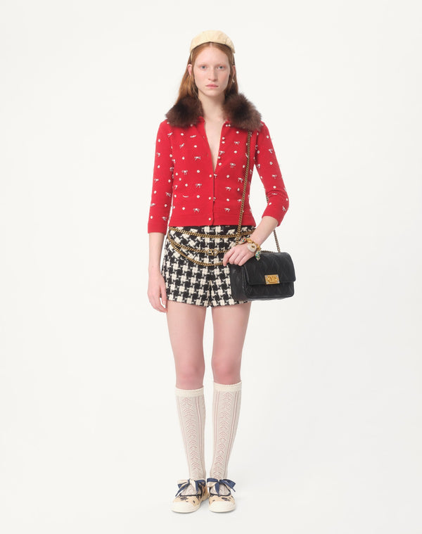 Shorts In Damier Light Tweed 