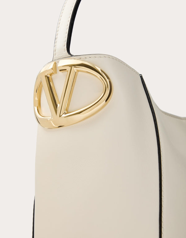 Borsa A Secchiello Vlogo Side In Vitello Nappato