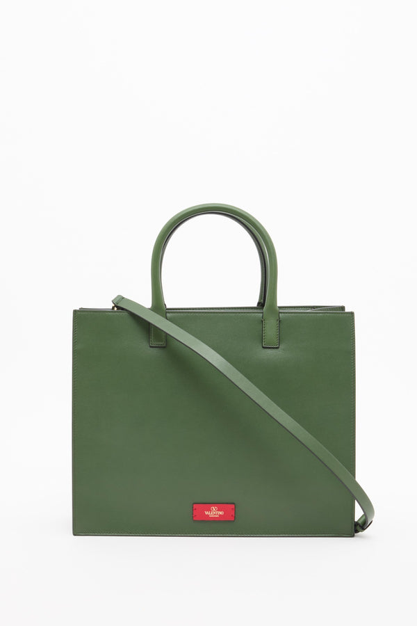 BORSA SHOPPING VLOGO WALK IN VITELLO
