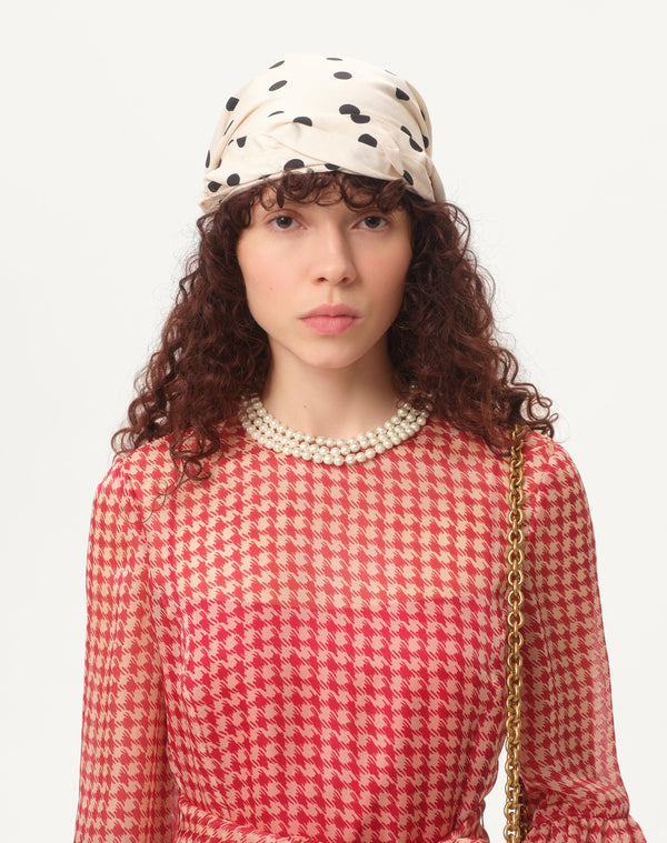 Abito Da Sera In Organza Vichy Opticool 