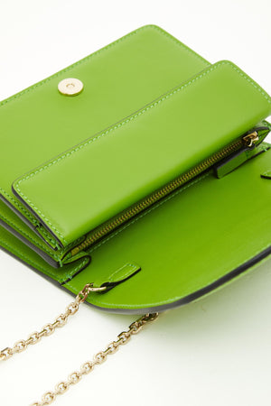 POUCH CON CATENA VLOGO WALK IN NAPPA