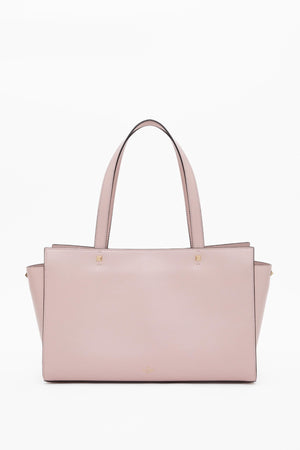 BORSA GRANDE ROCKSTUD FIERCE IN VITELLO GRANATO 