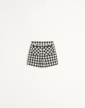 Shorts In Damier Light Tweed 