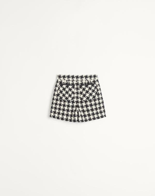 Shorts In Damier Light Tweed 
