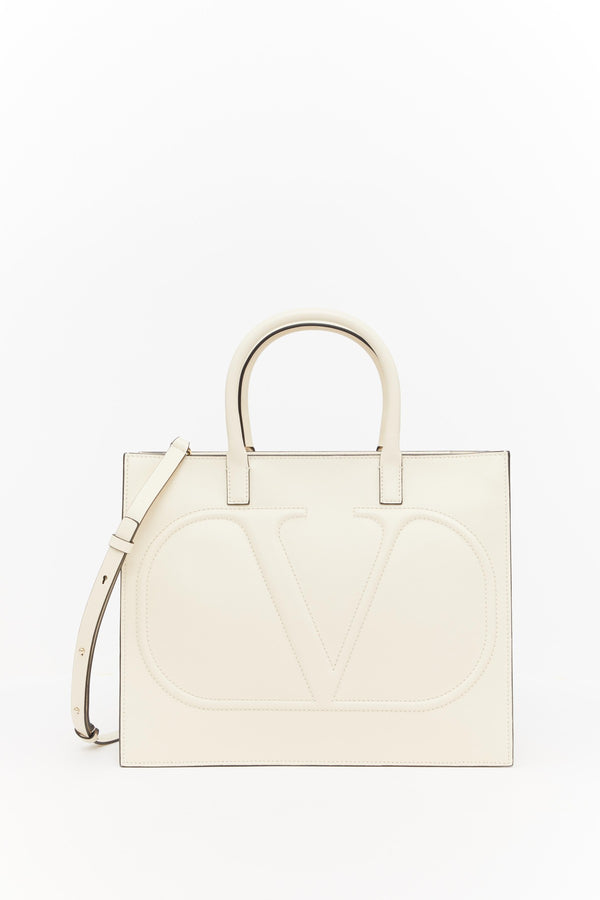 BORSA SHOPPING VLOGO WALK IN VITELLO