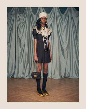 Borsa A Spalla Piccola Valentino Garavani Quiltie 67 In Nappa Trapuntata