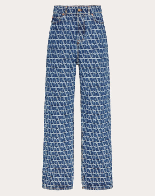Pantaloni In Denim Toile Iconographe 