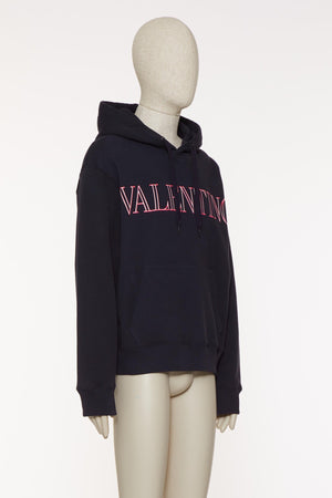 Felpa Con Stampa Valentino Neon Universe