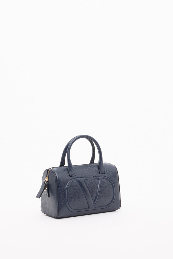 BORSA A MANO VLOGO WALK  IN NAPPA