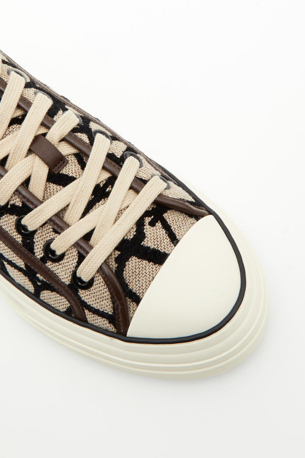 Sneaker Low-Top Totaloop In Toile Iconographe