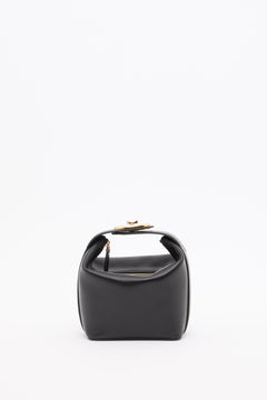 MINI BORSA A MANO VLOGO THE BOLD EDITION IN NAPPA