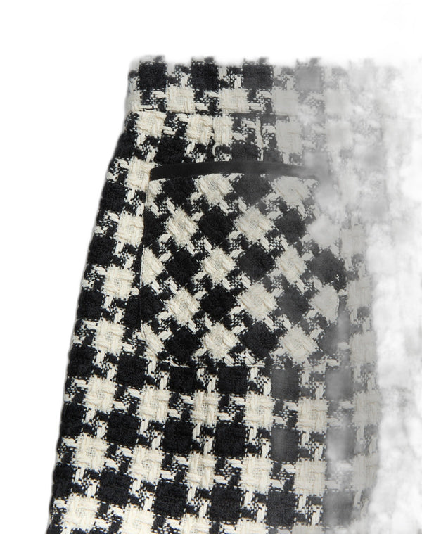 Shorts In Damier Light Tweed 