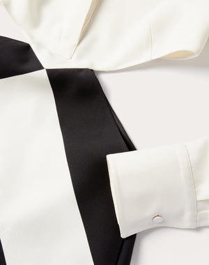 Abito Corto In Crepe Couture Strhype 