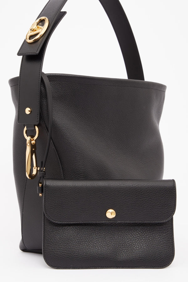 Borsa Shopping Valentino Garavani Locker In Nappa