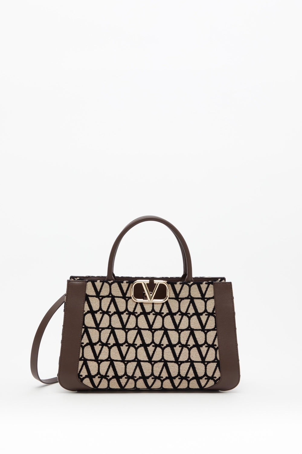 Borsa Media A Mano Vlogo Signature Toile Iconographe