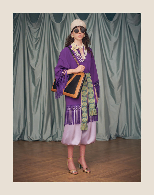 Abito In Cady Couture 