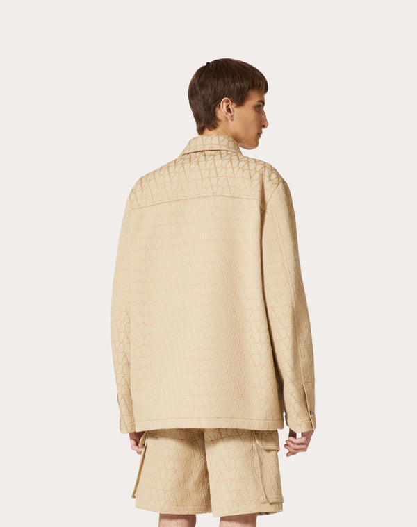 Giacca In Cotone Pesante Con Motivo Toile Iconographe