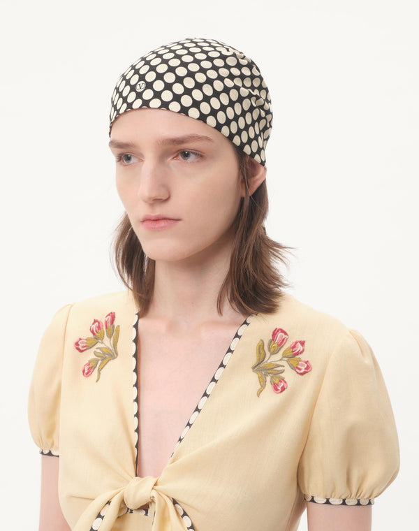 Headband Resort In Cotone E Seta 