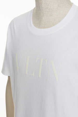 T-Shirt In Cotone Con Stampa Vltn 