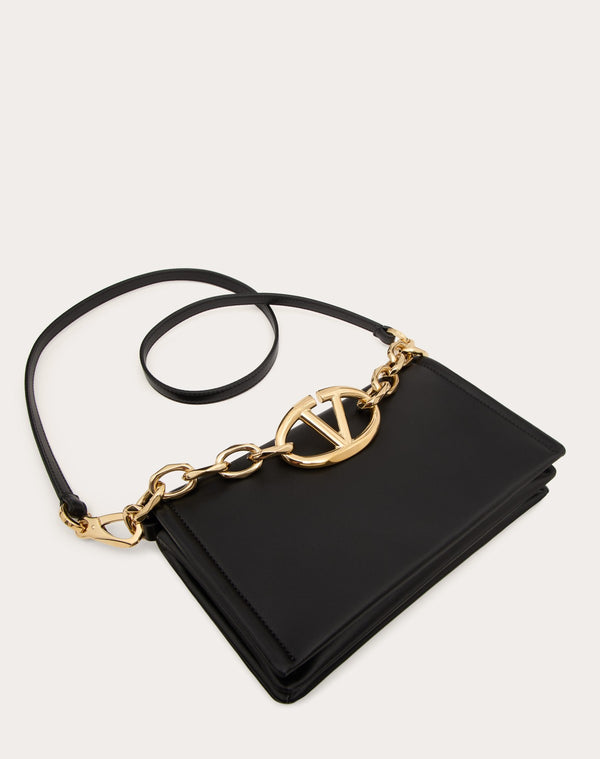 Clutch Vlogo Chain In Nappa Con Catena