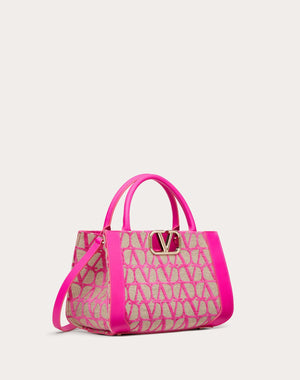 Borsa Piccola A Mano Vlogo Signature Toile Iconographe