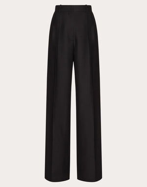 Pantalone In Crepe Couture