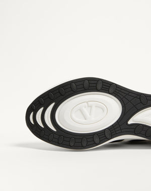 Sneaker Low Top Vlogo Easyjog In Vitello E Tessuto