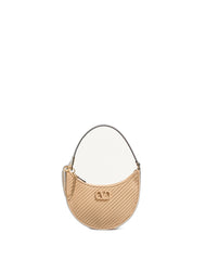 Mini hobo Vsling in nappa plissé