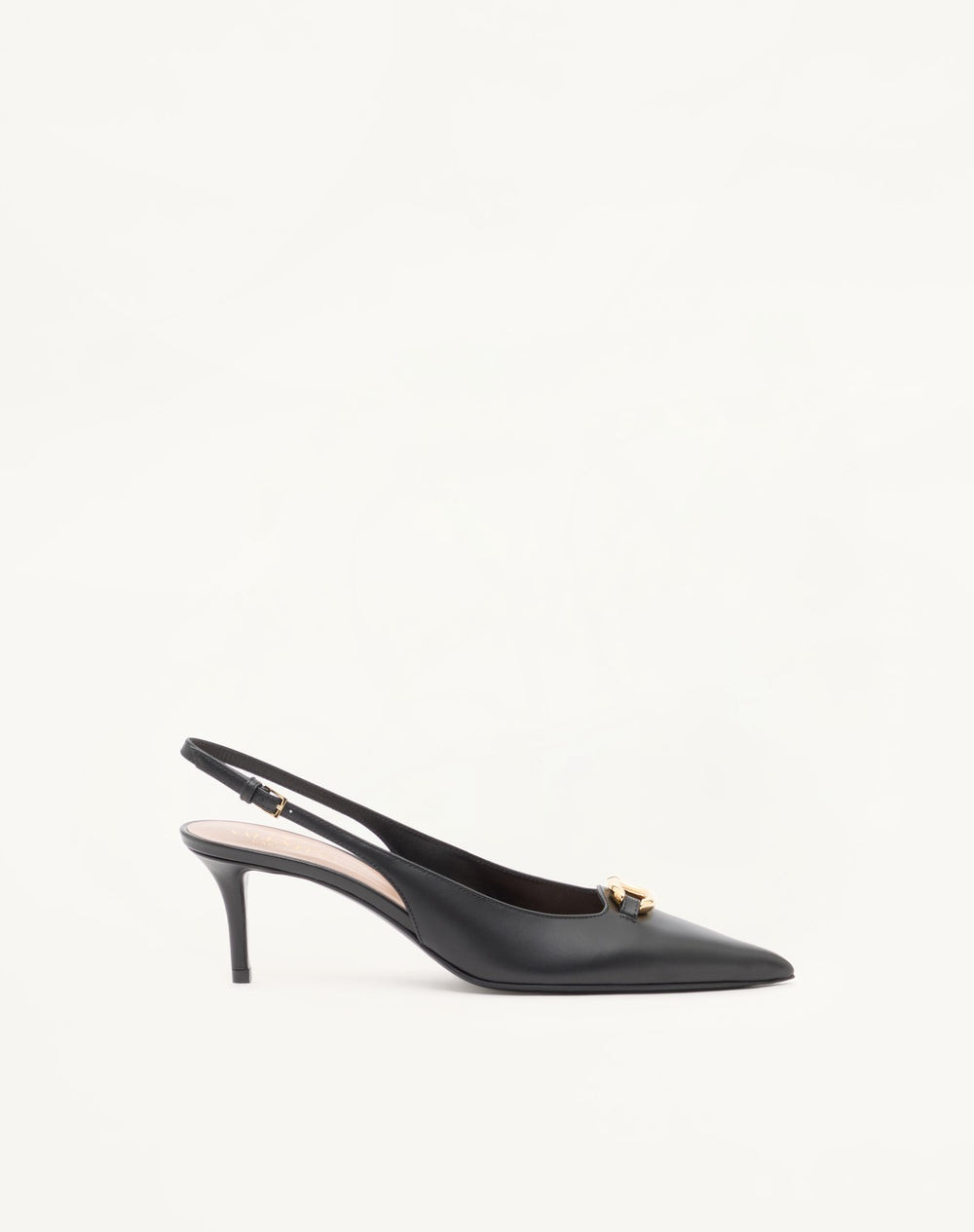 DÉCOLLETÉ SLINGBACK VLOGO THE BOLD EDITION IN VITELLO 60MM