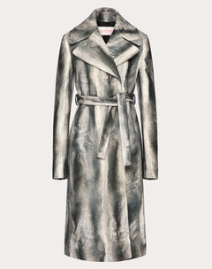 Cappotto In VALENTINOentino Wildprint Soft